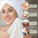 THICKER Dry Wipes 50 Count Disposable Face Towels 10x12" | Ultra Soft - Image 4