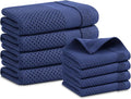 Homaxy Kitchen Towels and Dishcloths Set, 12 x 12 and 13 x 28 Inches, Super by Homaxy
