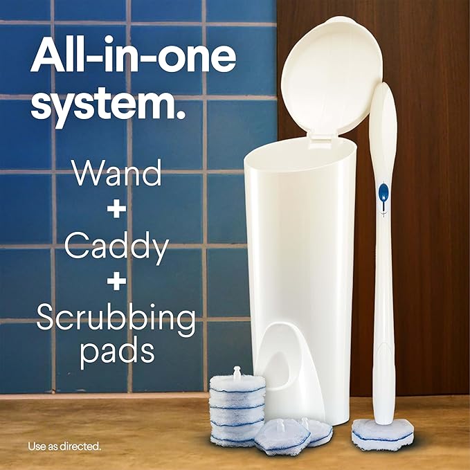 Clorox ToiletWand Toilet Cleaning Kit, ToiletWand, Caddy and 6 Refills - Image 4