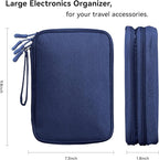 DDgro Electronic Cable Organizer Bag, Large Travel Cord Storage Case - Image 2