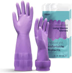 FMP Brands 3/6/12/60 Pairs 15 Inch Extra Long Rubber Dishwashing Gloves by FMPBrands