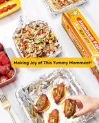 Katbite Aluminum Foil Heavy Duty 17.7 Inch Wide, 30 Micron Thick Strong Heavy - Image 7