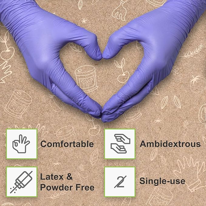 FifthPulse Biodegradable Disposable Nitrile Gloves - Image 5