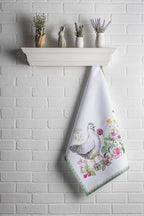 Maison d' Hermine Kitchen Towels Set of 3 100% Cotton 27.50" x 20" Reusable - Image 7