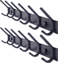 WEBI Coat Rack Wall Mounted, 17-1/8 Inch Coat Hooks by WEBI