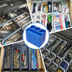 KeFanta 42 Pack Tool Box Organizer Tool Tray Dividers, Rolling Tool Chest Cart - Image 4