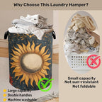 Gothic Sun Large Clothes Hamper Bag - Image 3