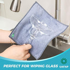 12Pcs New Upgrade 2-Layer Non Scratch Wire Dishcloth, Wire Dishwashing Rag - Image 6