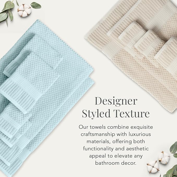 NY Loft 6-Piece Cotton Towel Set - Image 5