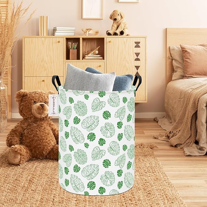 QUEENLALA Large Storage Basket, Laundry Hamper/Bathroom/Home Decor/Collapsible - Image 7