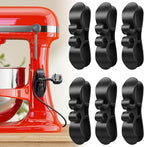6PCS Upgraded Cord Organizer for Appliances, Kitchen Appliance Cord Organizer by Indemo