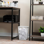 Mind Reader Mesh Trash Can, Square Wastebasket - Image 2