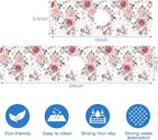Pink Rose Floral Kitchen Sink Splash Guard Mat Absorbent Fast Drying Mat Faucet - Image 3