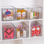 Vtopmart 2 Pack Large Stackable Storage Drawers, Easily Assemble - Image 7