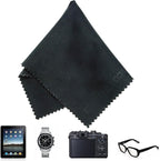 Eco-Fused Blue/Black Microfiber Cloth - Image 7