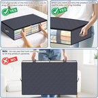 Under Bed Storage Containers, 8 Pack Blanket Storage Bags, Collapsible Storage - Image 5