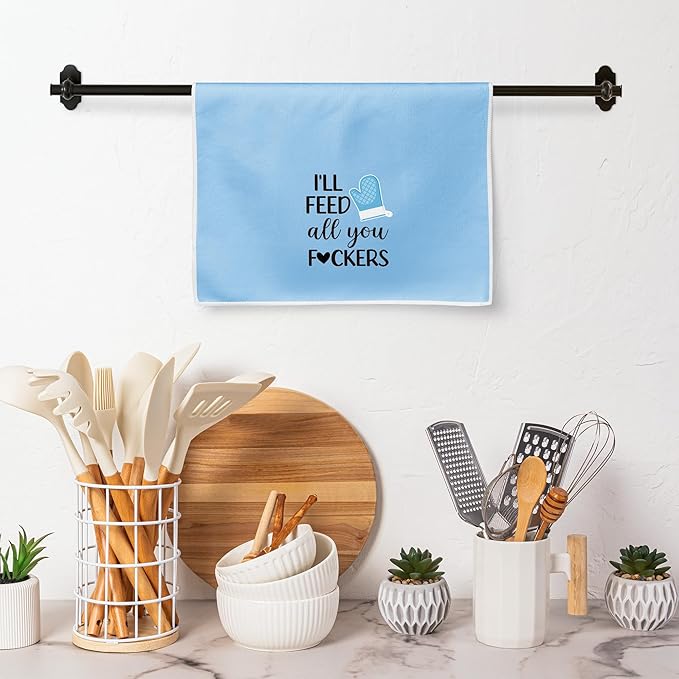 GROBRO7 Funny Sayings Hand Towel - Image 5