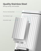 SONGMICS Bathroom Trash Can, 2.6-Gallon Trash Bin - Image 5