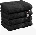 Black Hand Towels for Bathroom by LaneLinen
