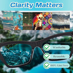 6 PCS Glasses Cleaning Cloth Eyeglass Lens Cleaning Cloth Eyeglasses Wipes - Image 3