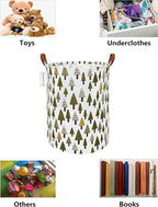 QUEENLALA Large Storage Basket, Laundry Hamper/Bathroom/Home Decor/Collapsible - Image 3