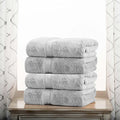 Superior Egyptian Cotton Pile Bath Towel Set of 4, Ultra Soft Luxury Towels by SUPERIOR