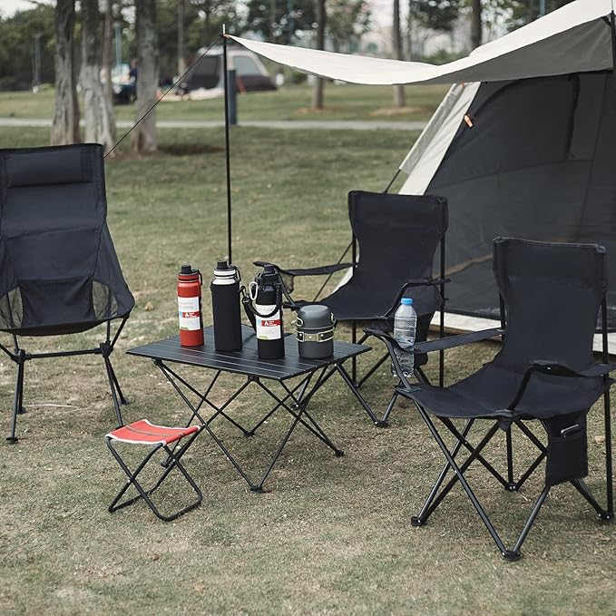 Damei century Folding Camping Chairs- Lightweight, Portable Chair for Beach, Lawn, Outdoor Sports - Image 5