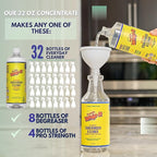 Whip-It Stain Remover and Concentrate Kit, 2-32oz Concentrates & 1-32 OZ Pro - Image 5
