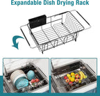 JASIWAY Dish Drying Rack in Sink, Over The Sink Colander Strainer Basket - Image 2