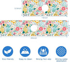 Colorful Floral Leaves Berries Kitchen Sink Splash Guard Mat Absorbent Fast - Image 3