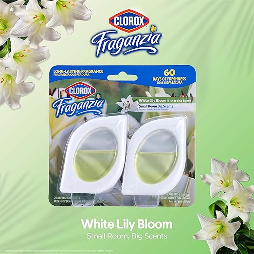 Clorox Fraganzia Small Rooms Air Freshener, Battery-Free - Image 2
