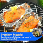 Box of 500 - Pre-Cut 9" Aluminum Foil Sheets - 9x10" Wide & Heat-Tolerant Deli - Image 6