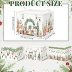 4 Pack Christmas Storage Bin Collapsible Large Christmas Storage Baskets - Image 2