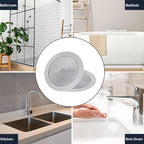 Round Shower Drain Cover Hair Catcher 5.5 inch, Hair Stopper - Image 9