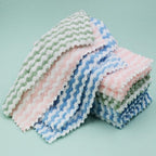 10PACK Kitchen Cleaning Cloths, Microfiber Dish Cloths: All-Purpose - Image 2