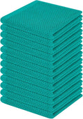 Homaxy 100% Cotton Waffle Weave Kitchen Dish Cloths, Ultra Soft Absorbent Quick by Homaxy