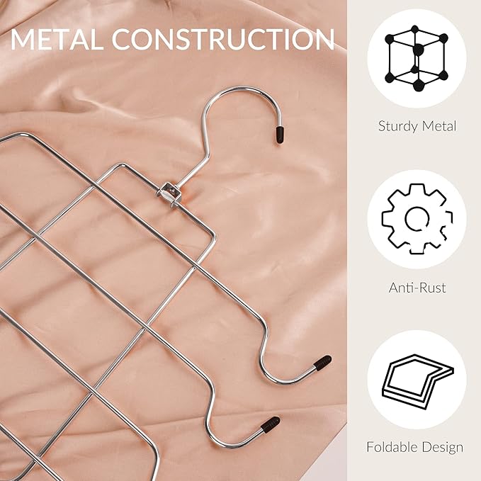 ZEDODIER 4 Pack Tank Top Hanger Space Saving, Bra Hangers - Image 6
