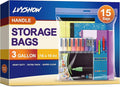 3 Gallon Extra Large Zipper Bag, 16” x 18”, 2mil Thick by LVYSHOW
