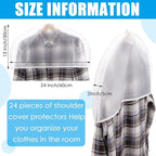 Patelai 24 Pcs 2" Gusseted Shoulder Covers - Image 2