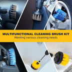 15 Pcs Drill Brush Attachments Set Hard and Soft Bristles Horsehair Brush - Image 3