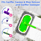 Reusable Microfiber Mop Pads Compatible - Image 2