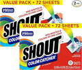 Shout Color Catchers for Laundry, Allow Mixed Washes, Prevents Color Runs and by Shout