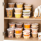 AOZITA 48 Sets Plastic Deli Containers - Image 7