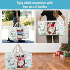 VENO 4 Pack Moving Bags, Large Christmas Storage Bins - Image 5