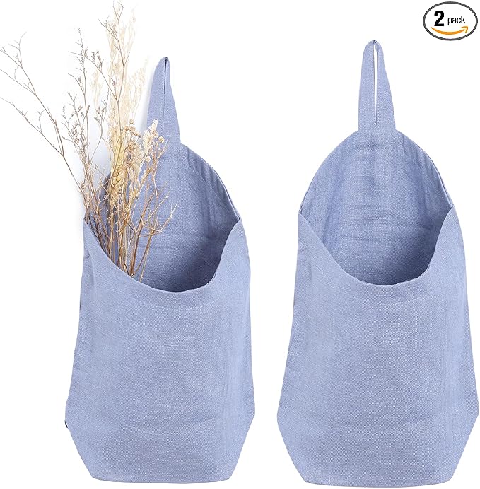 100% Linen Hanging Bags by HSOFTIFY