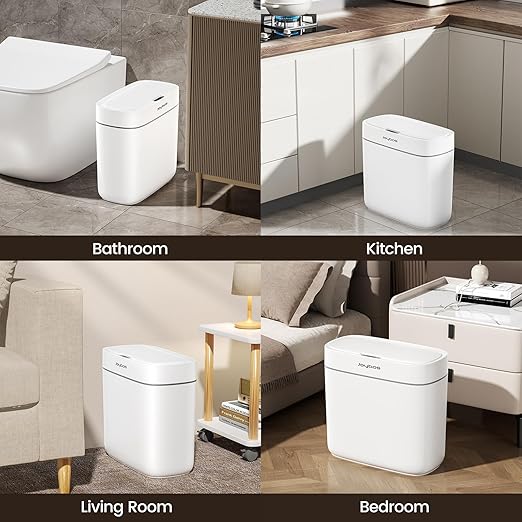 MOPALL Automatic Motion Sensor Bathroom Trash Can - Image 6