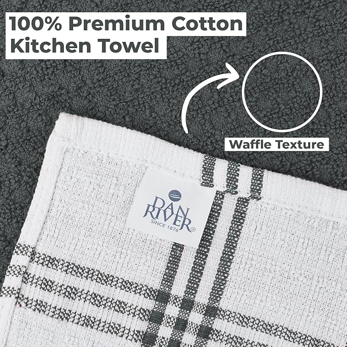 DAN RIVER Premium Kitchen Towels - Image 9