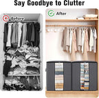 Clothes Storage Bags, 80L Large Capacity Containers - Image 4