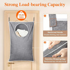 Lifewit 2 Pack Over Door Laundry Hamper, Large Collapsible Hanging Laundry - Image 3