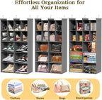 Ofiray-home 5 Tier Hanging Closet Organizer, 14 Compartments Sweater Organizer - Image 6